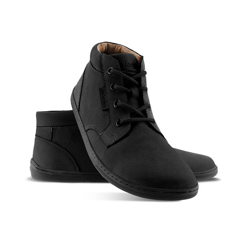 Be Lenka Synergy Leather Ankle Lace Up - Black 40 - Like New
