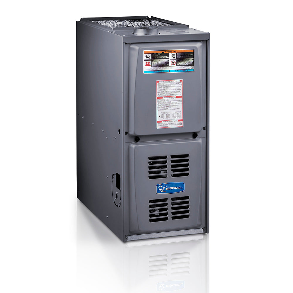 MRCOOL Signature Series - Central Air Conditioner & Gas Furnace Split System - 2 Ton, 24K BTU, 17 SEER, 80% AFUE - 17.5-Inch Cabinet - Upflow