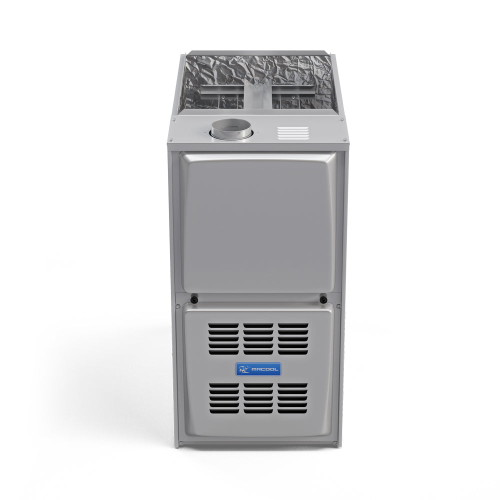 MRCOOL Signature Series - Central Air Conditioner & Gas Furnace Split System - 1.5 Ton, 16 SEER, 18K BTU, 80% AFUE - 14.5-Inch Cabinet - Horizontal