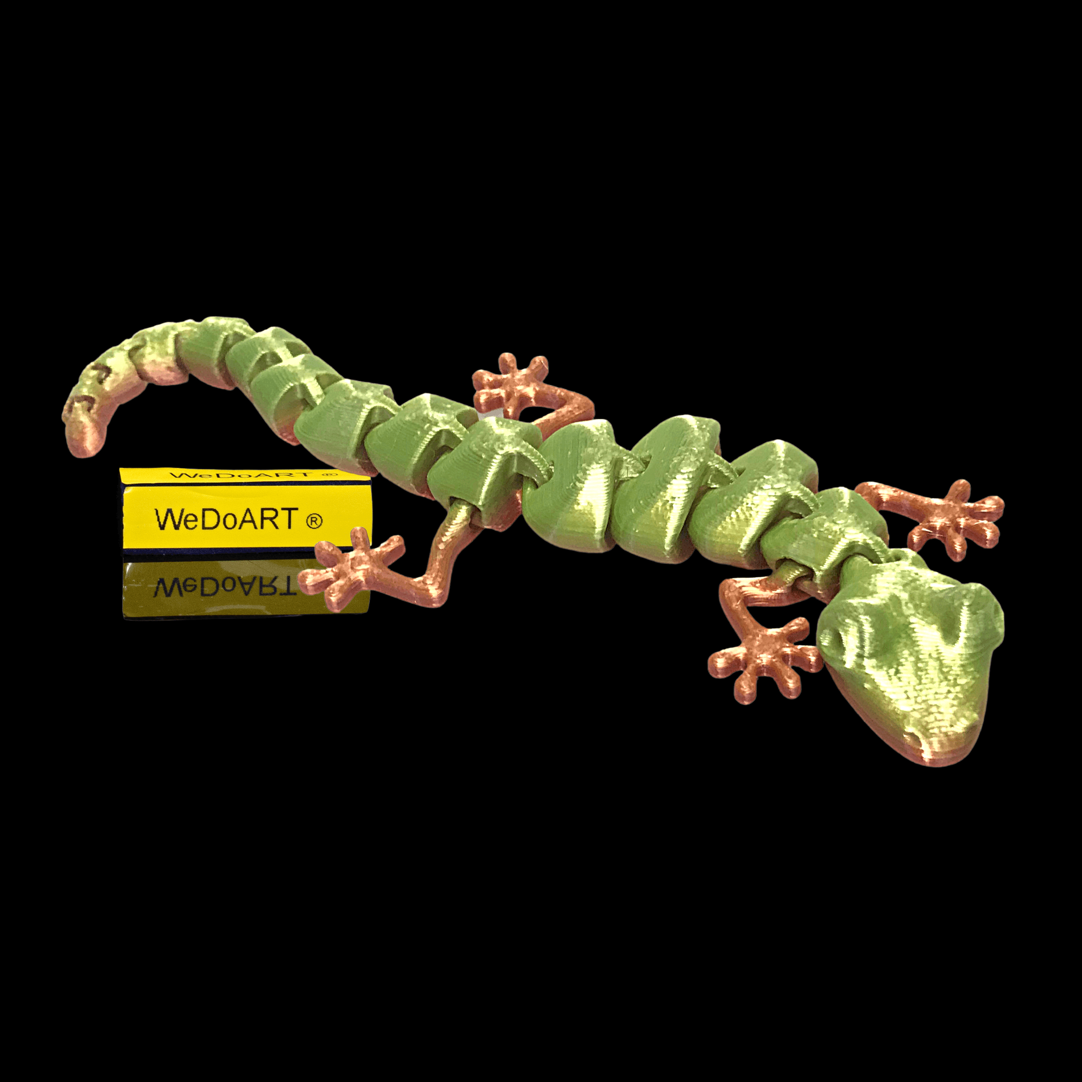 Articulated Lizard 3d print  7