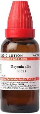 Dr. Willmar Schwabe India Bryonia Alba 30 CH, 30ML (Pack of 2)