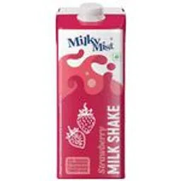 Milky Mist Milkshake - Strawberry, Rich In Flavour & Taste, 220 ml