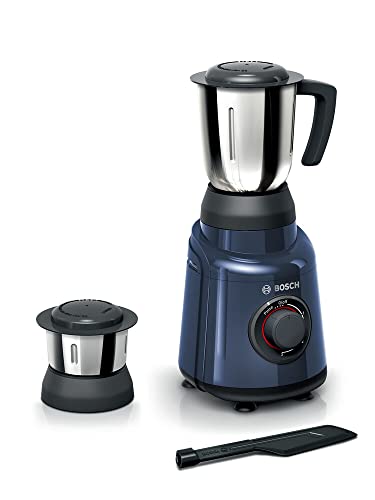 Bosch TrueMixx Joy Mixer Grinder MGM2123DIN, 500 W 2 Jars (Dark Blue)