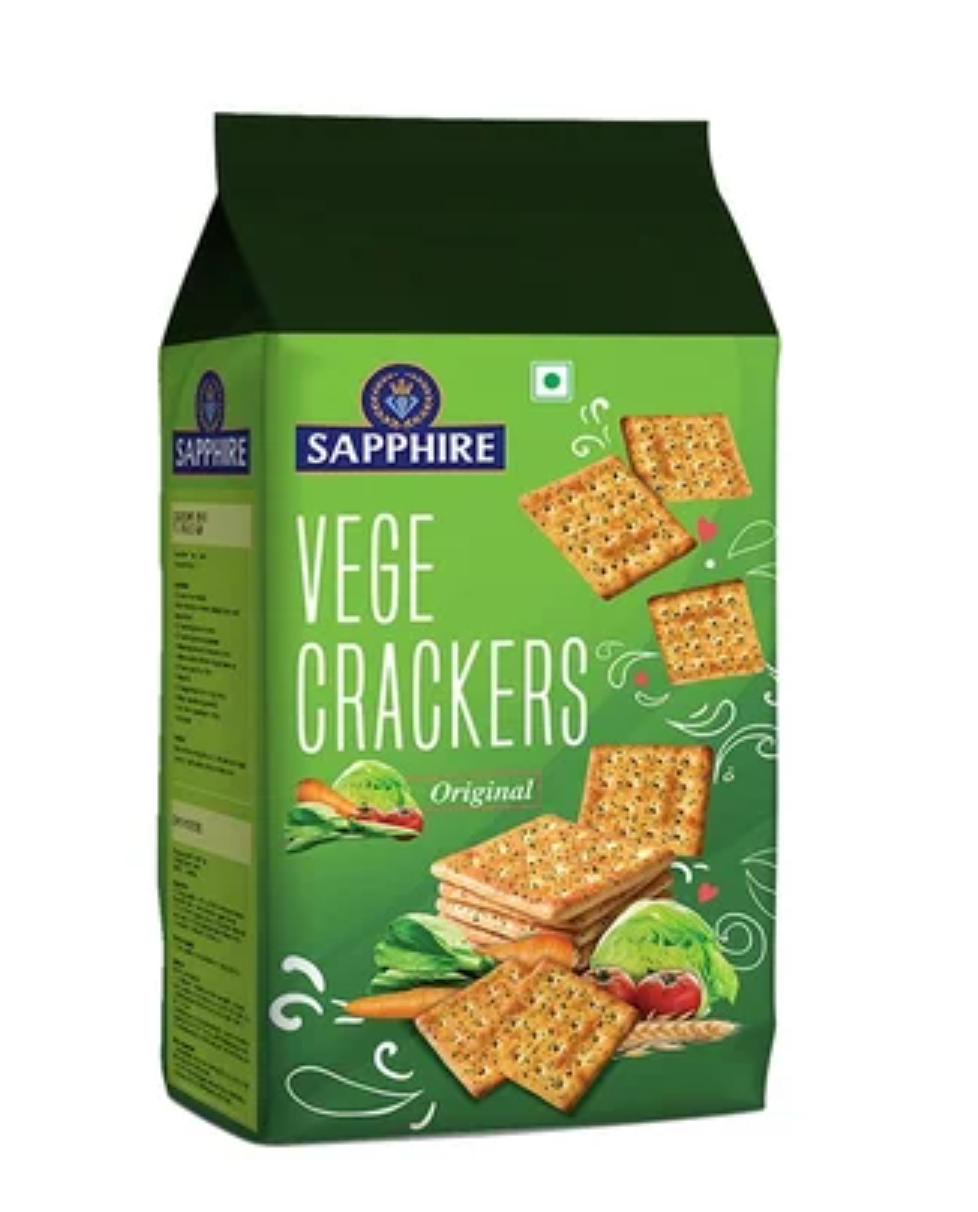 Sapphire Vege Crackers - 350GM