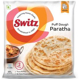 Switz Paratha Puff, 5 pcs Pouch