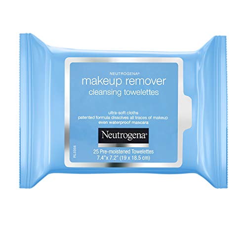 Neutrogena Makeup Remover Towelettes 25 Wipes, White, 205 g