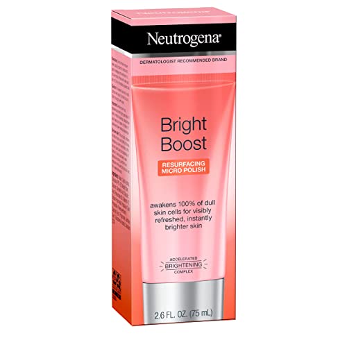 Neutrogena Bright Boost Micro Polish, 3x power than normal scrub, powered by neoglucosamine, 75g