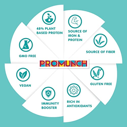PROMUNCH Roasted Soya Snack -  Pack of 2, Flavour: Tangy Pudina And Cheese & Onion, 150 g Each