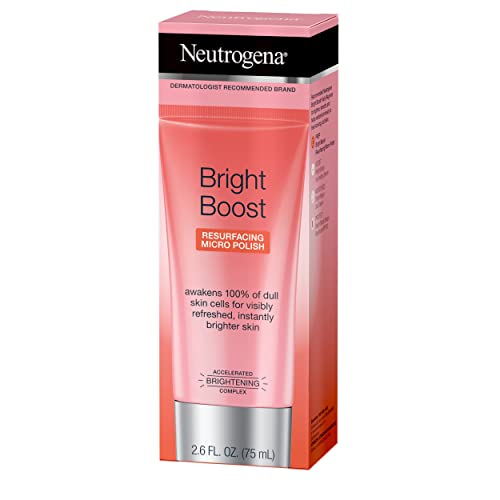 Neutrogena Bright Boost Micro Polish, 3x power than normal scrub, powered by neoglucosamine, 75g