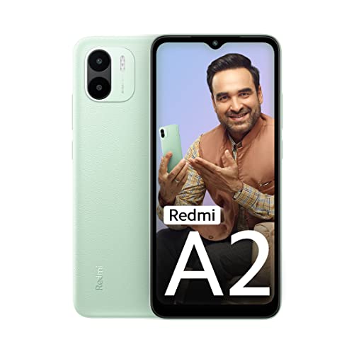 Redmi A2 (Sea Green, 2GB RAM, 64GB Storage)