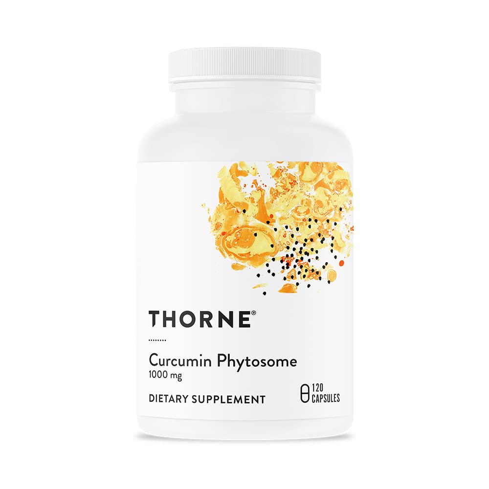 Thorne Research - Meriva 500-SF (Soy Free) - Curcumin Phytosome Supplement - 120 Capsules