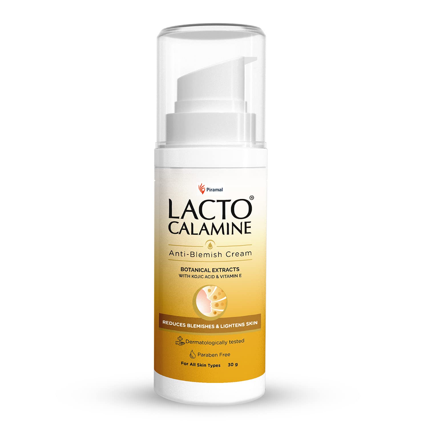Lacto Calamine Anti Blemish with Botanical extracts, Kojic acid and Vitamin E - 30 g