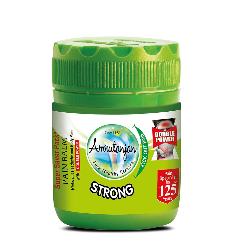 Amrutanjan Strong Balm Double Power - 50 ml each