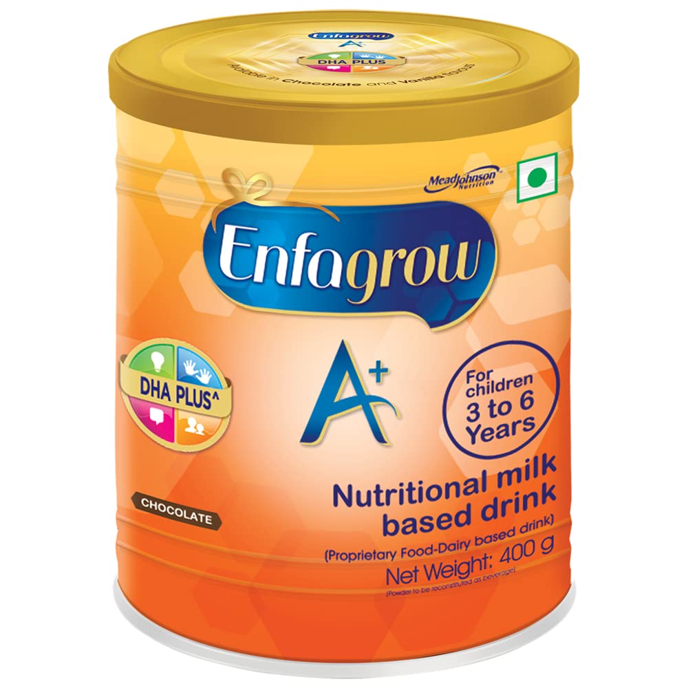 Enfagrow A+ Nutritional Milk Powder Health Drink for Children (3-6 years), Chocolate 400g