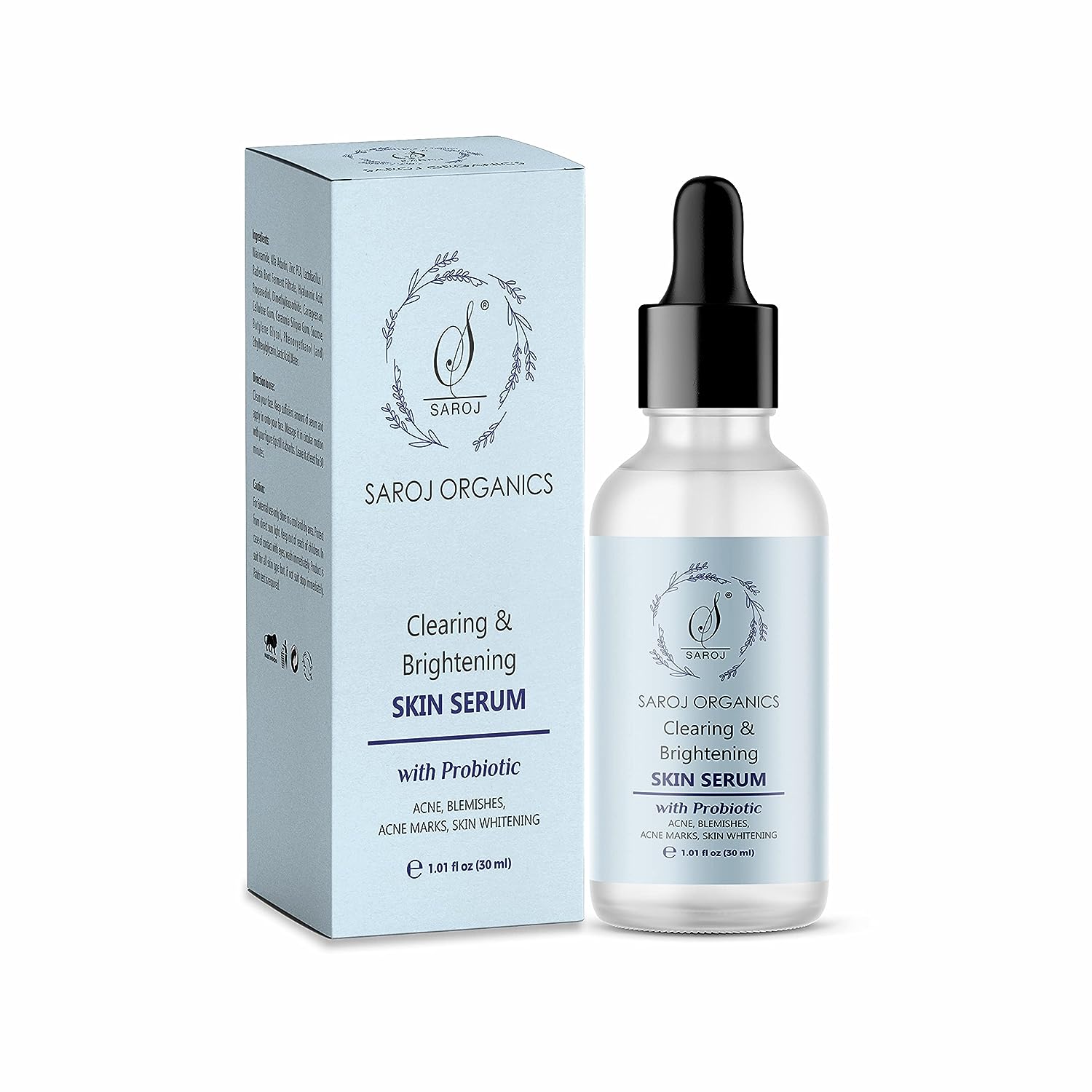 Saroj Organics Clearing And brightening Serum - 30 ml