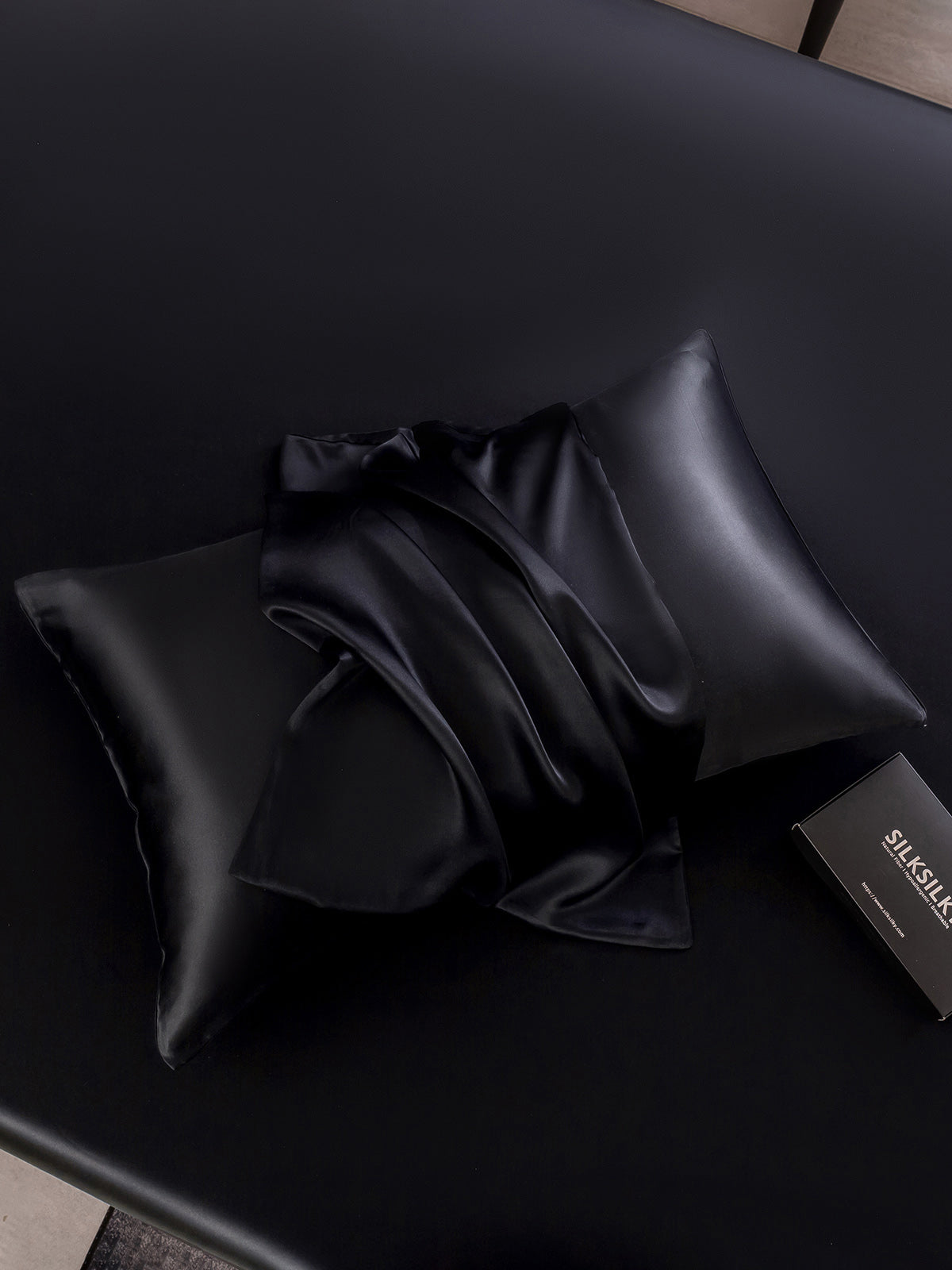 2Pcs 19Momme Pure Silk Pillowcases Bundle - Hidden Zipper