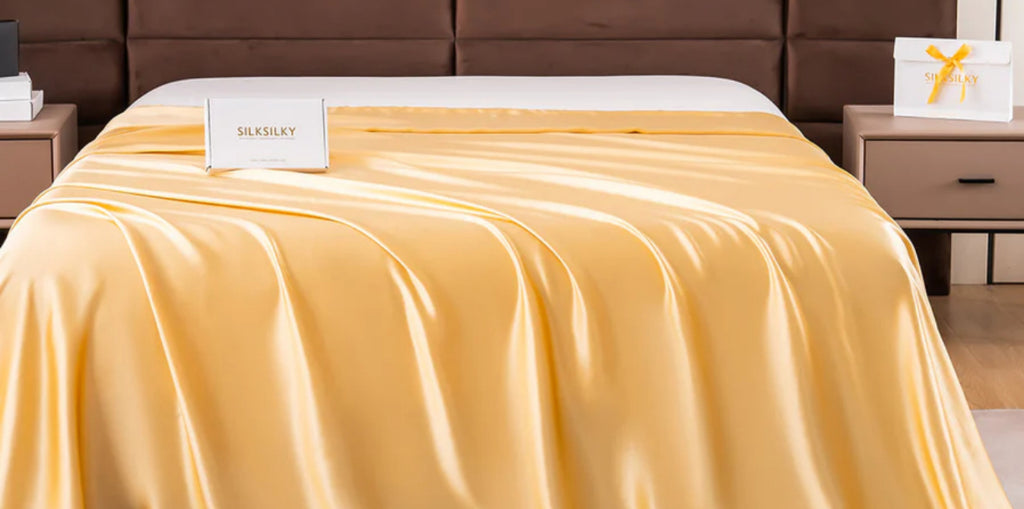 19Momme Mulberry Silk Seamless Flat Sheet (Without Pillowcases)