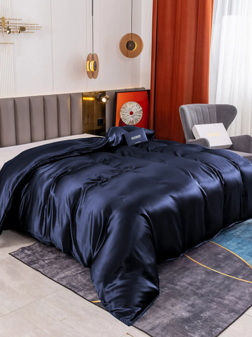 19Momme Mulberry Silk Seamless Duvet Cover (WITHOUT PILLOWCASES)