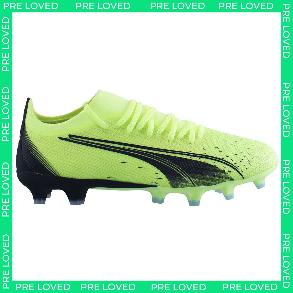 Puma Ultra Match FG/AG Green Womens Football Boots NO BOX