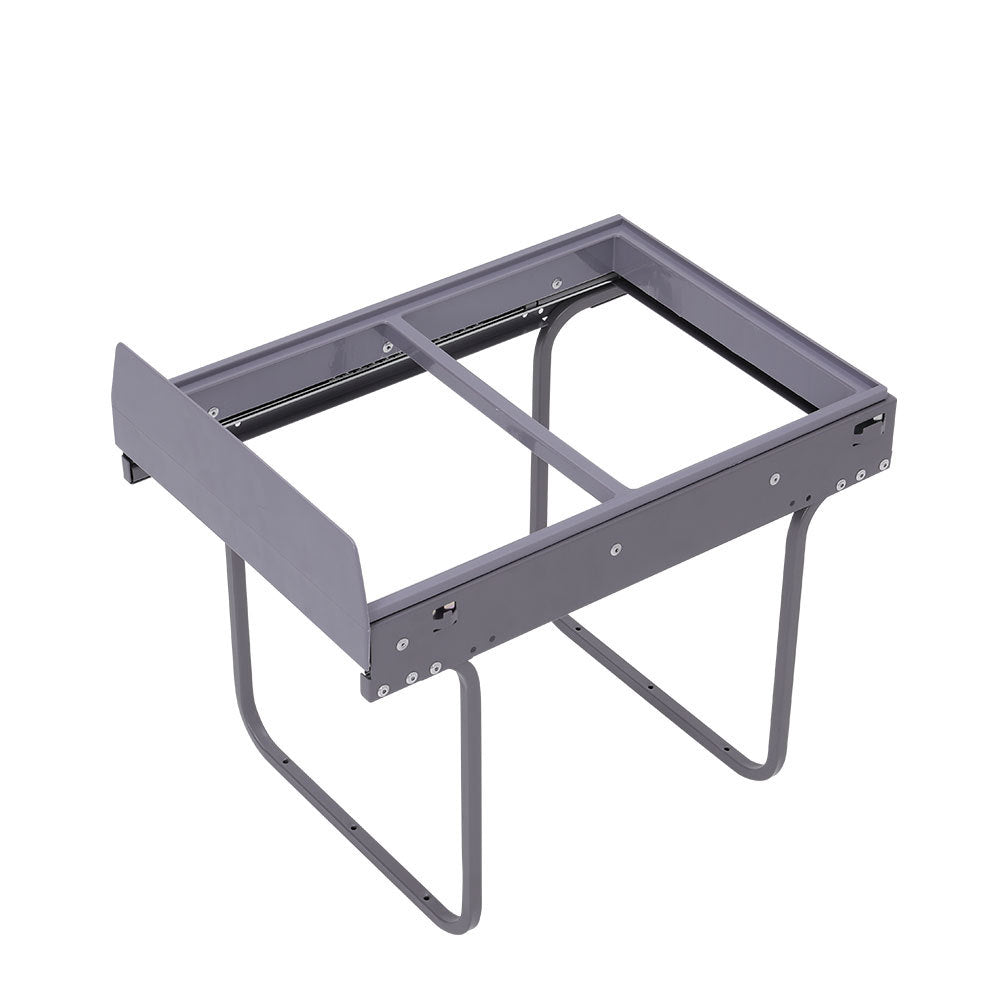 Plastic Pull Out Kitchen Waste Bin Soft Close Recycing Bin for 300/400MM Cabinet