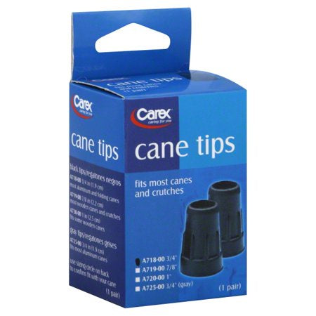 CANE TIPS FITS MOST 3/4