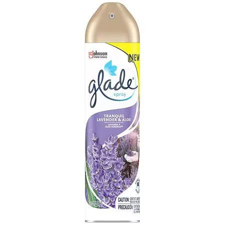 GLADE AIRFRESHNER  TRNG LAVENDER& ALO 8OZ