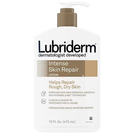 Lubriderm Intense Skin Repair Body Lotion, 16 Ounce