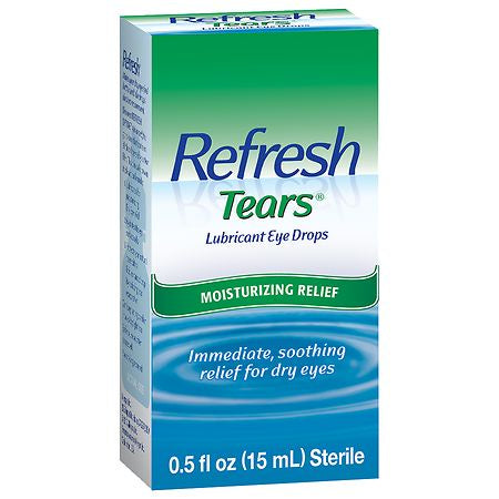 REFRESH TEARS LUBRICANT EYE DROPS 0.5 OZ