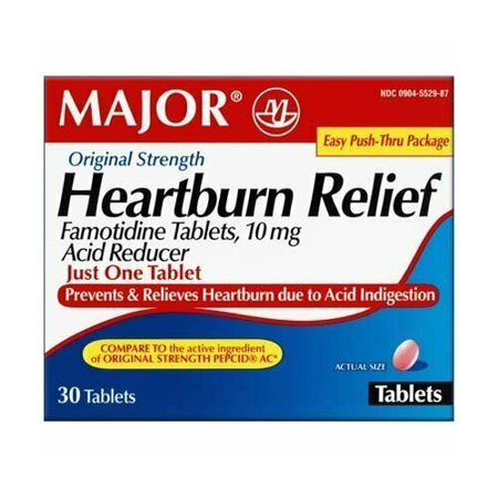 HEARBURN RELIEF 10MG 30TABLE