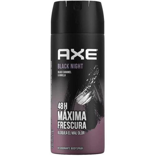 AXE BODY SPRAY BLACK NIGHT 5OZ.