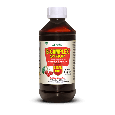 B-COMPLEX SYRUP SUGAR FREE 8 OZ - GERMA