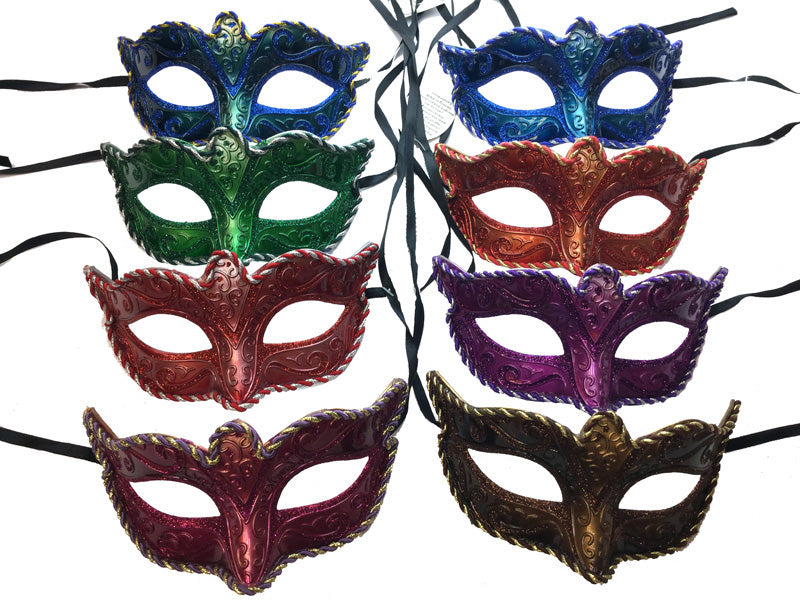 Decorative Glitter Masquerade Mask