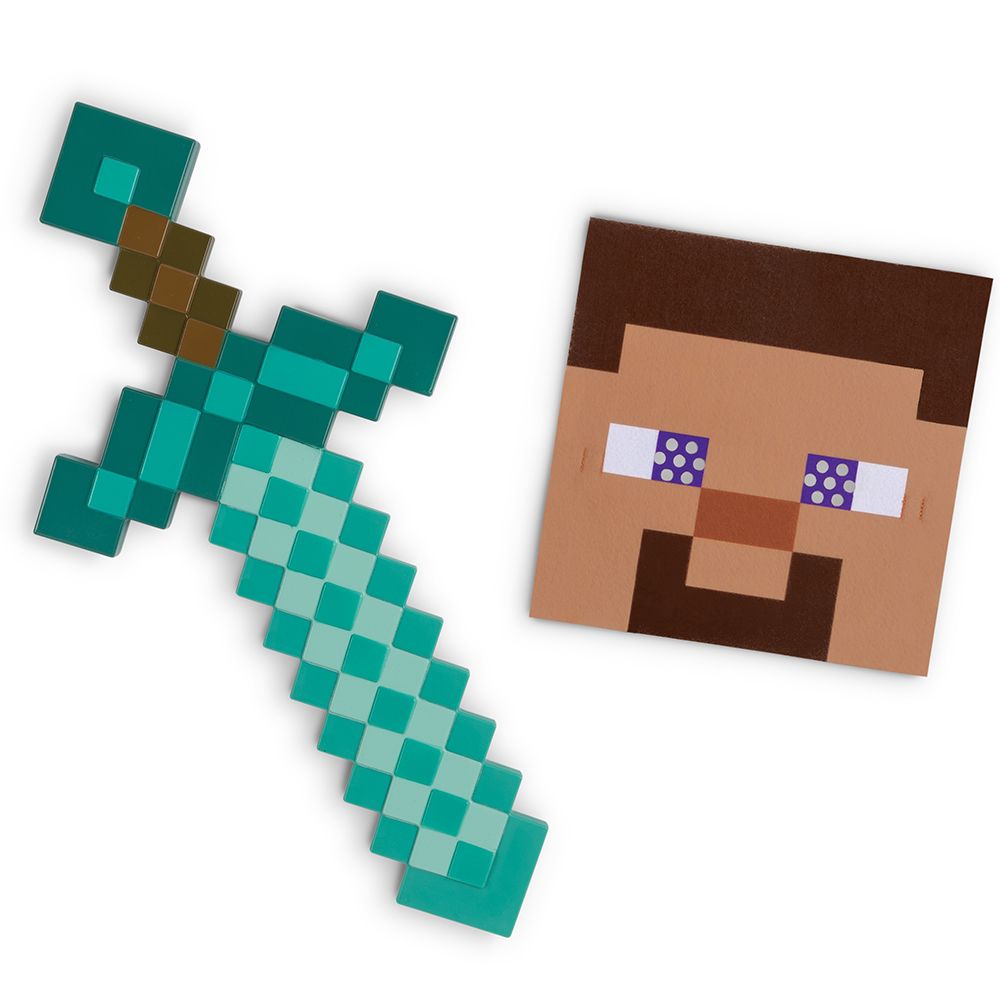 Minecraft Sword & Mask Set