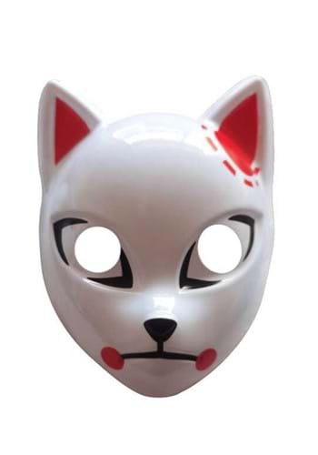 Red Ear Cat Anime Slayer Mask