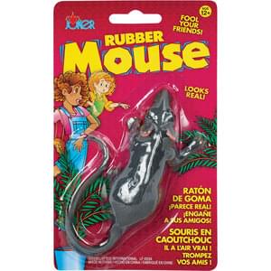 Realistic Rubber Grey Mouse