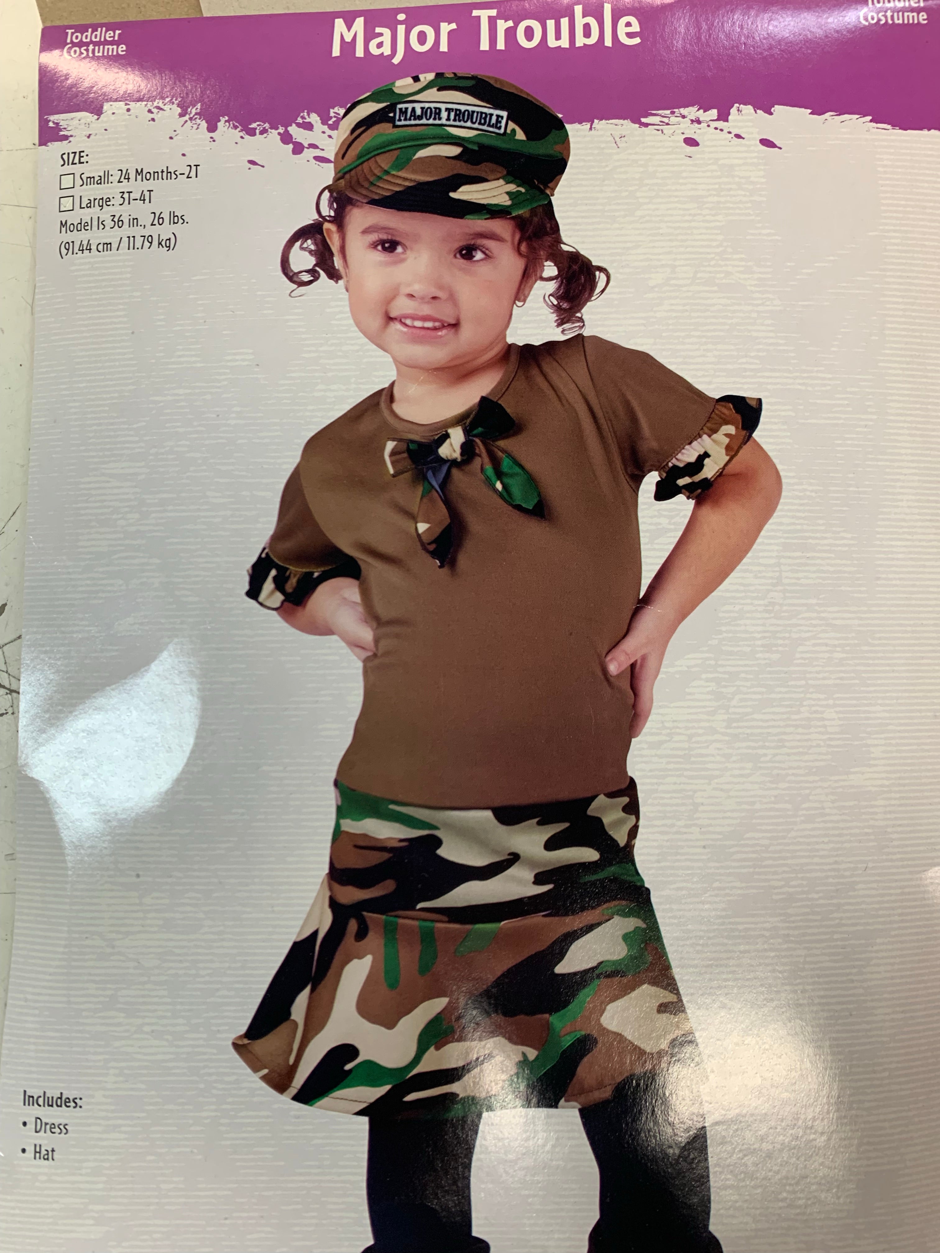 Major Trouble Costume Toddler
