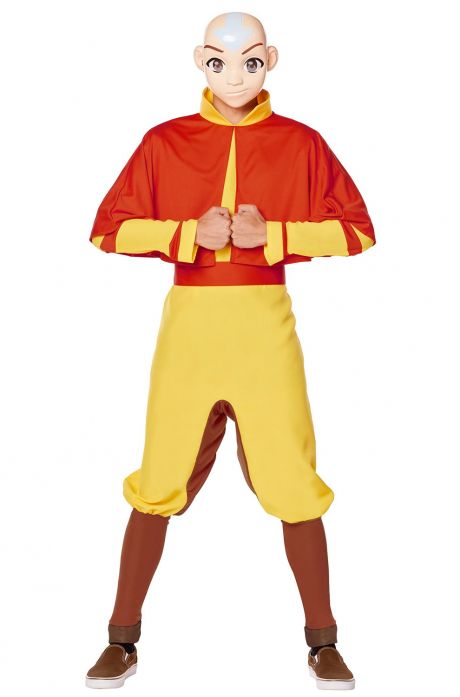 Avatar The Last Airbender Aang Costume - Adult
