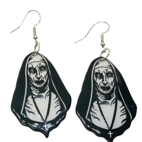 Wicked Nun Earrings