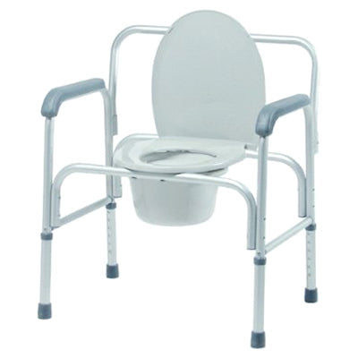 Graham Field Bariatric 3-in-1 Aluminum Commode, 2 Each Per Case