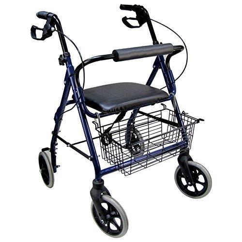 My Medical Outlet Aluminum Easy Walk Royal Rollator - Blue