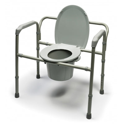 Graham Field Bariatric Steel Folding Commode, 2 Each Per Case