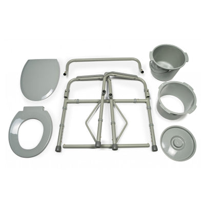 Graham Field Bariatric Steel Folding Commode, 2 Each Per Case