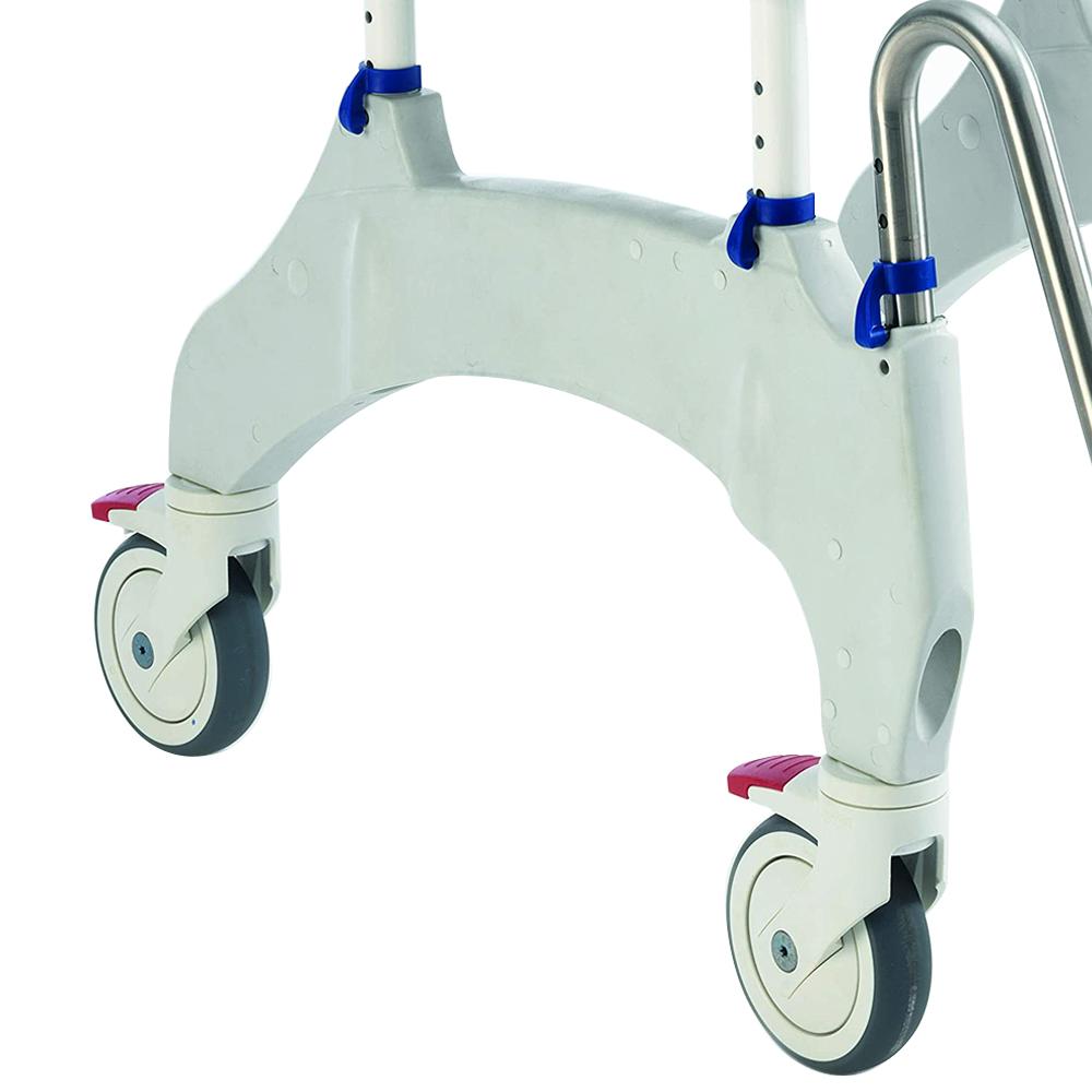 Invacare Aquatic Ocean Ergo Premium Mobile Shower and Commode Chair