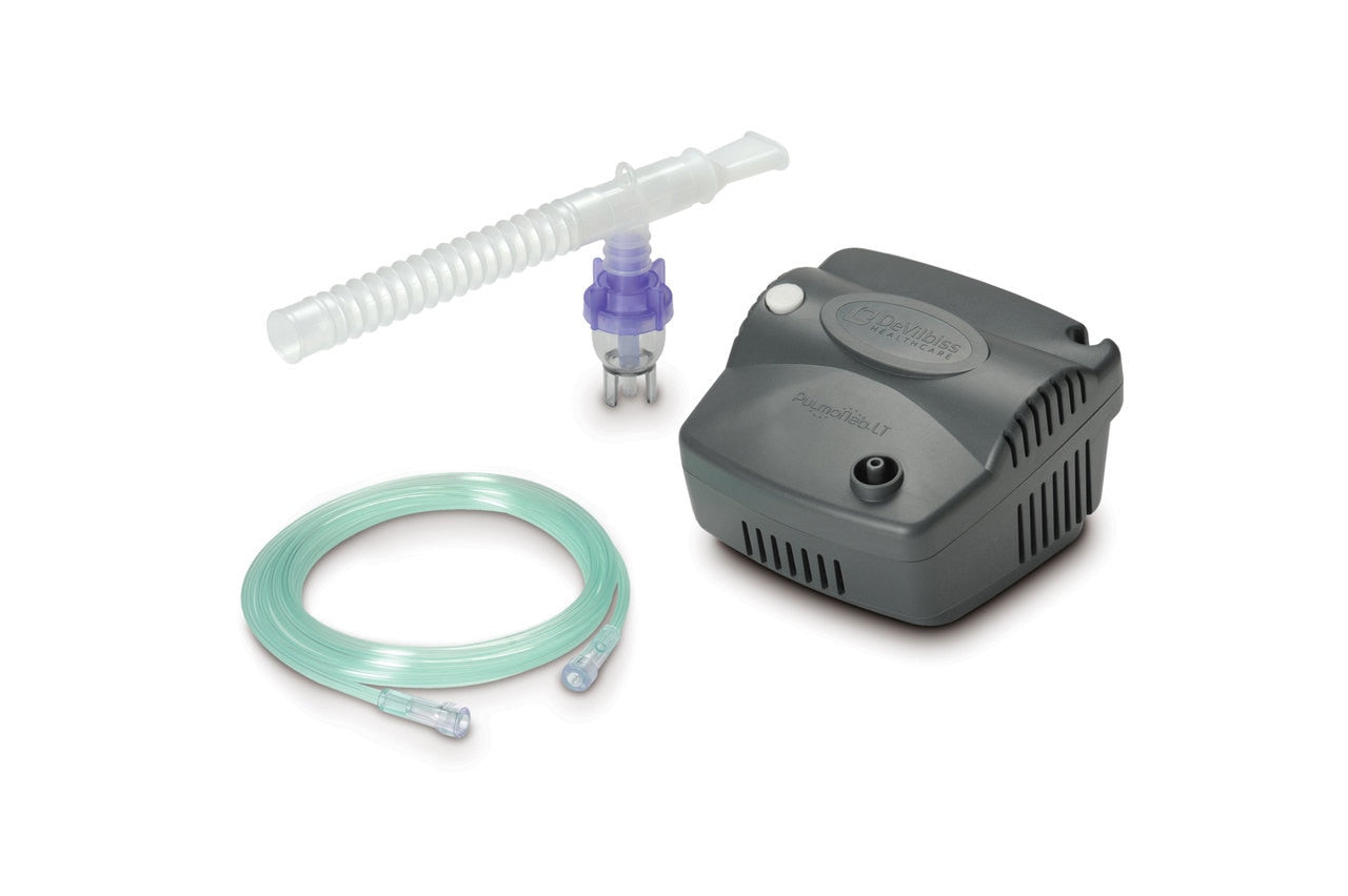 DeVilbiss Healthcare PulmoNeb LT Compressor Nebulizer System with Disposable Nebulizer