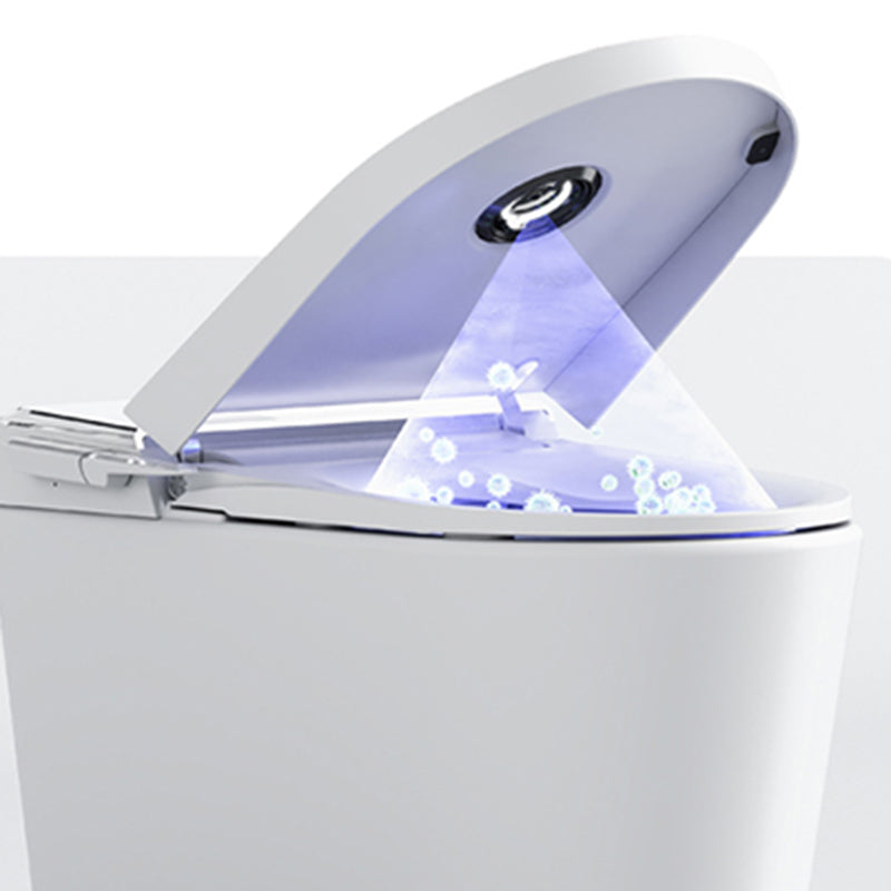 Elongated Floor Standing Bidet Dryer and Deodorizing Floor Mount Bidet