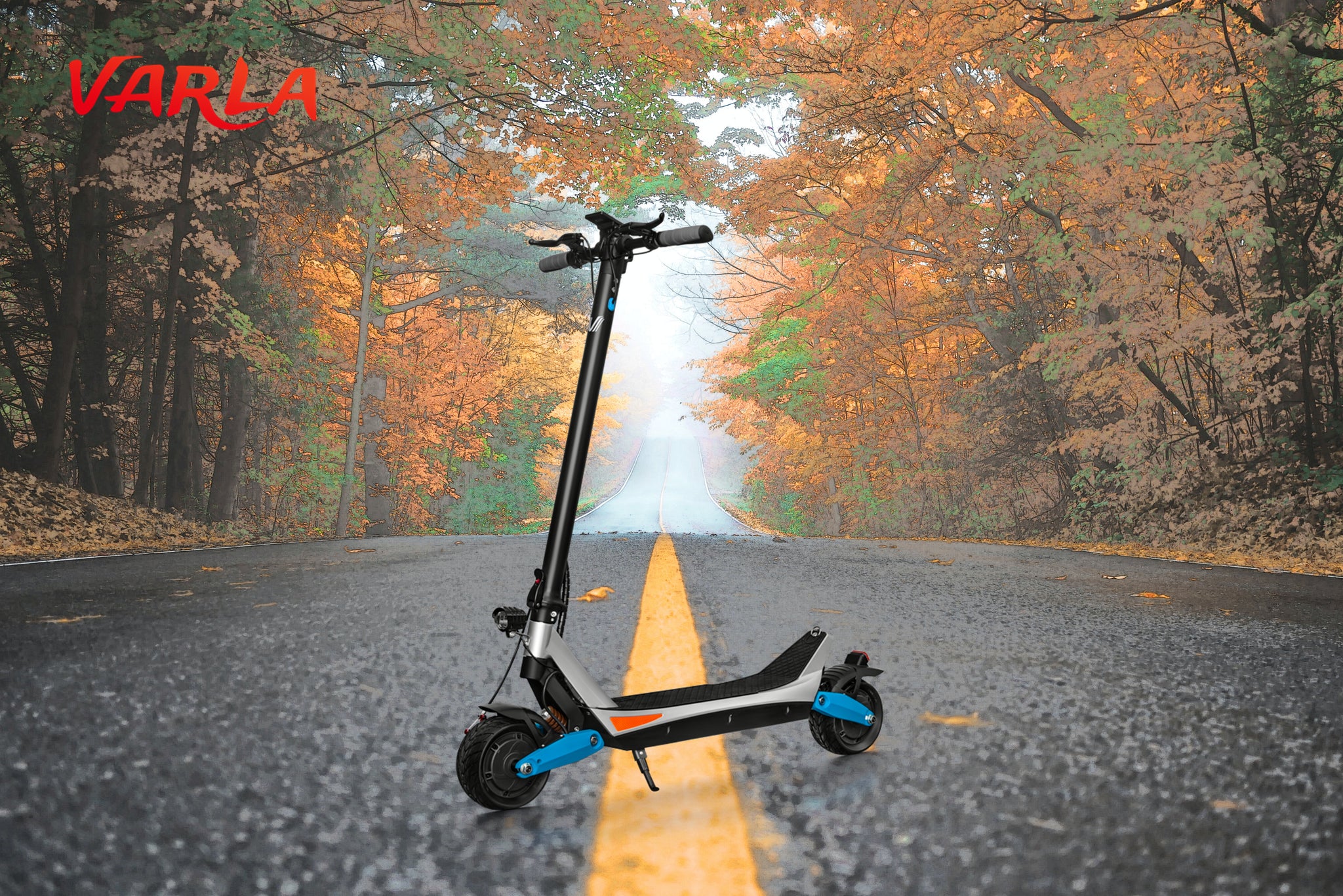 how-to-ride-electric-scooter-in-late-autumn