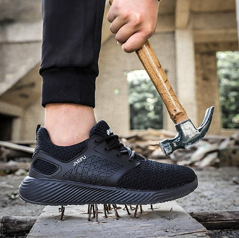puncture resistant work shoe