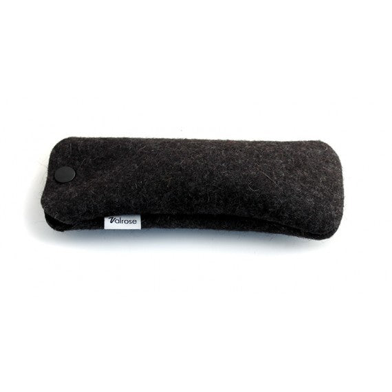 Valrose   Press-Stud Felt Eyewear Case - XL