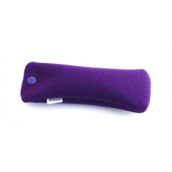 Valrose   Press-Stud Felt Eyewear Case - XL