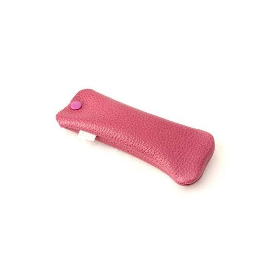 Valrose   Press-Stud Leather  Eyewear Case - Large